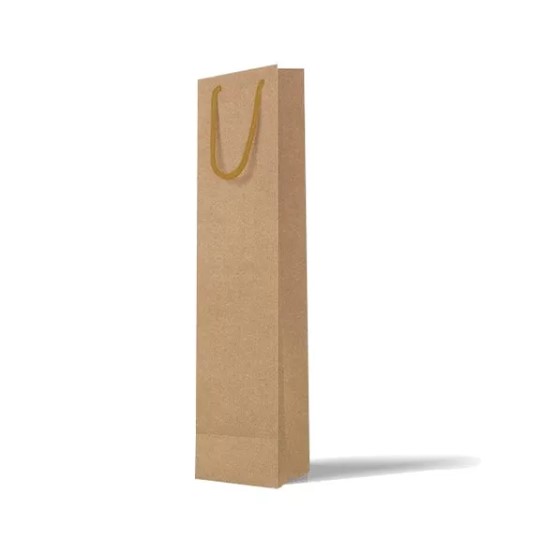 Sacola Vinho Kraft 8,9*36*8,9 10UN
